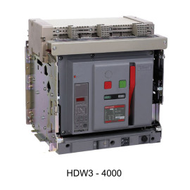 HDW3 ACB 4P 100kA (2500 ~ 4000A) - loại di động