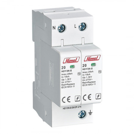 Thiết Bị Chống Sét Lan Truyền (SPD) 1P+N AC 385V
