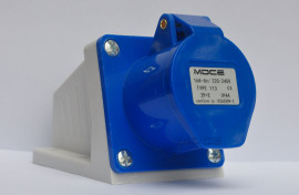 MD123 ổ cắm công nghiệp 32A 3 chấu loại cố định