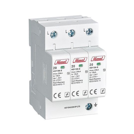 Thiết Bị Chống Sét Lan Truyền (SPD) 3P AC 275V